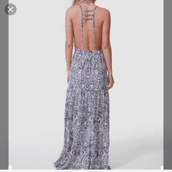 Rip Curl Maxi Dress Size M - Picture 3 of 6